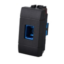 Connettore Presa Fibra Ottica MBL Nero 1M Compatibile Bticino Living International