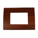 Placca Plastica Quadrata MBL 3M Radica Compatibile Bticino Living BLN89303