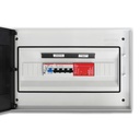 Quadro AC Trifase 10kW 20A 400V 8 Moduli Differenziale SPD IP65 