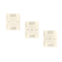 3 Pezzi Connettore 8mm 2 PIN, Per Unire 2 Striscia Led Smd con Passo da 8mm Senza Saldare