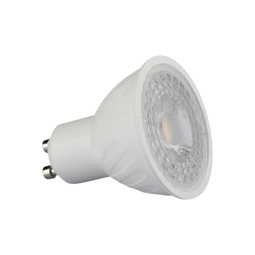 [GU1010SC] Lampada Led GU10 10W 1300LM Angolo Stretto 38 Gradi 220V D50X58mm, Disponibili 3000K 4000K 6500K (Bianco Caldo 3000K)