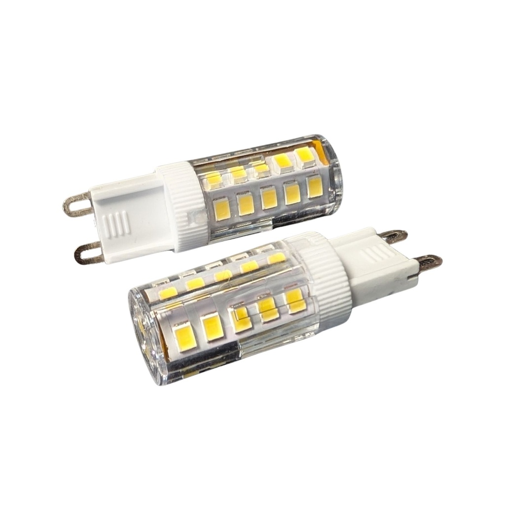 [GG9332DC] 2 Pezzi Lampade Led G9 220V 4W 400LM 32 Smd 2835, Disponibili 3000K 4000K 6000K (Bianco Caldo 3000K)