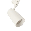 Faro Lampada Led A Binario 30W 2800lm Trifase CCT Angolo Luce 50° CRI>90 UGR<19, 3000K 4000K 6000K 3 In 1 D80X157mm Disponibile Colori Nero/Bianco