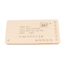 Trasformatore Alimentatore Led Driver Mobile 24V 36W, Con 10 Uscite Senza Polarità, Per Luce Led Da Guardaroba Armadio, 130X60X16mm, Cavo Alimentazione Con Spina EU Incluso