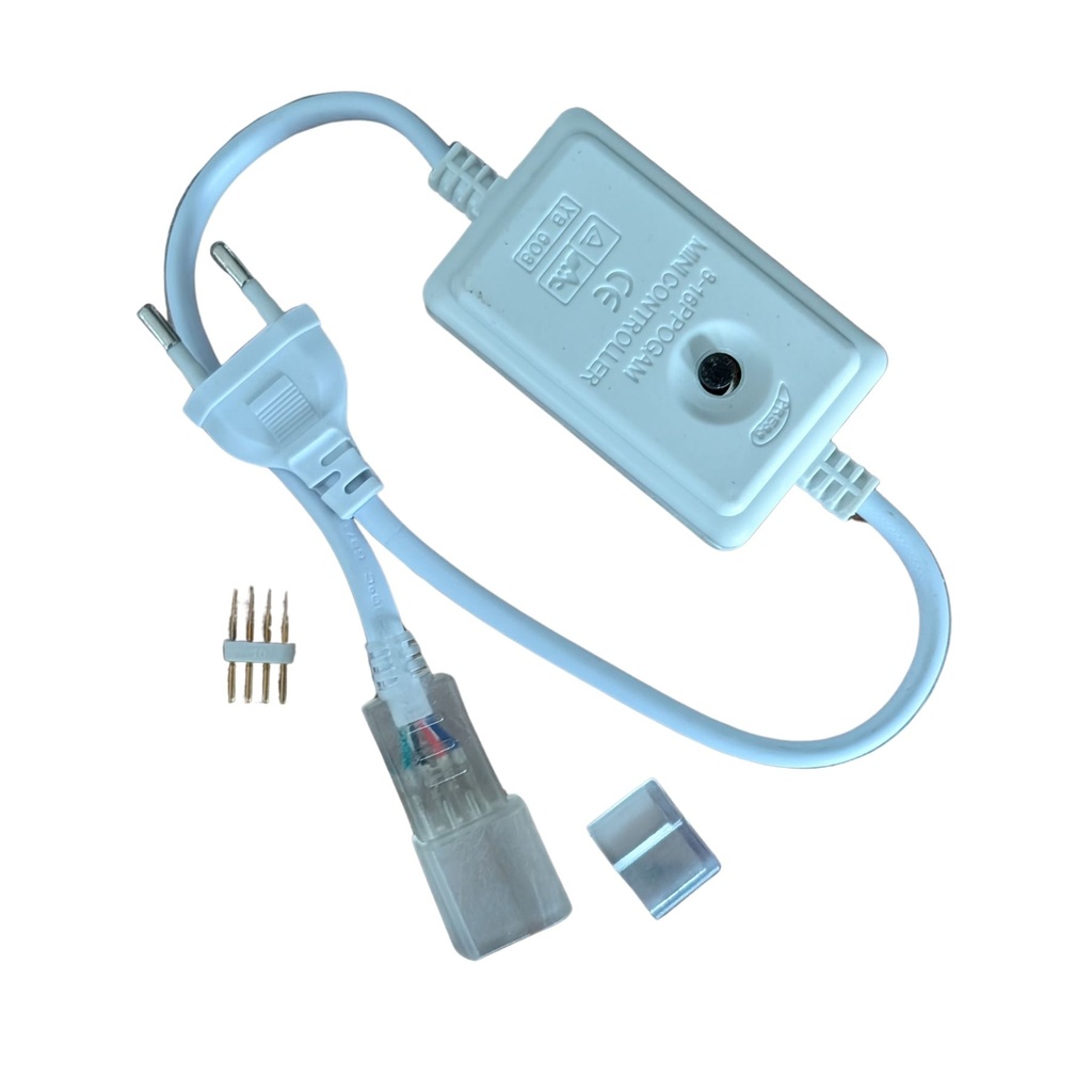 Cavo Alimentazione e Centralina Controller per Striscia LED RGB 220V SL065047