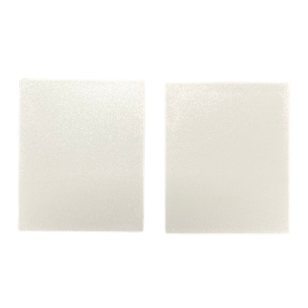 2 Pezzi Tappo Finale Terminale Bianco per Chiusura Lampada LED Lineare SV0205B