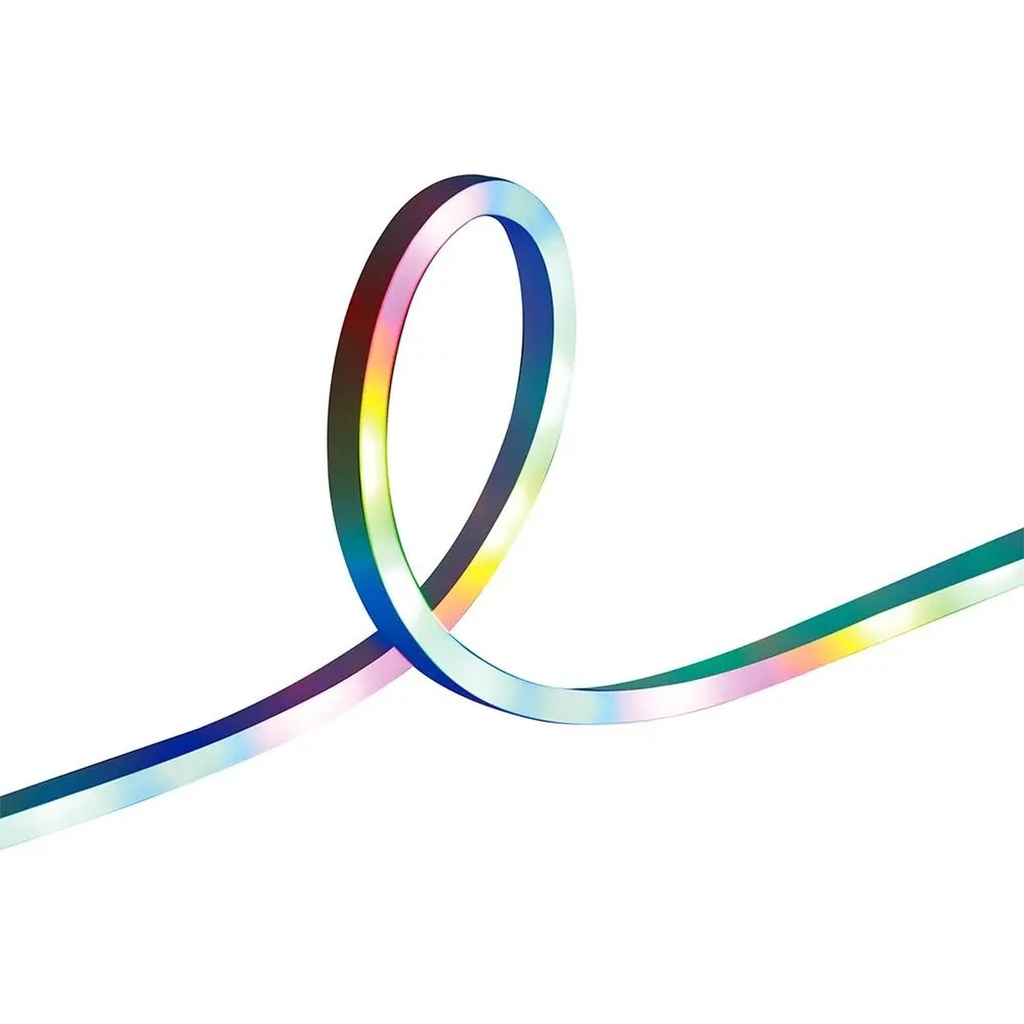 Kit Striscia Led Neon Flex RGB Magic Smart 3W/m 5m 30LED/m USB 5V con Telecomando e Bluetooth App LotusLamp SKU-24050