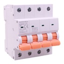 A2ZWORLD MCB Interruttore Magnetotermico Trifase 380V Curva C 4P 4M 10kA AC 400V IP20 GYM9H-125, Disponibili 80A 100A 125A