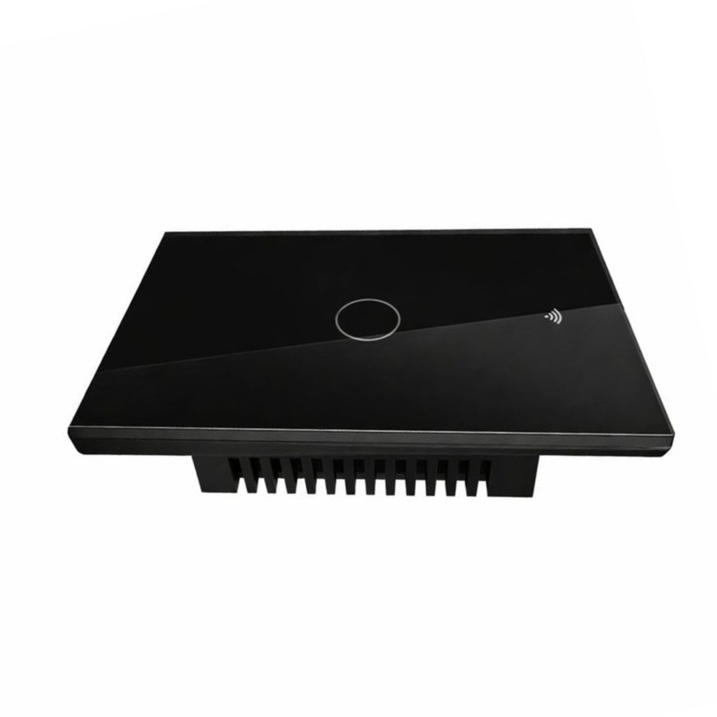 A2ZWORLD Interruttore Da Incasso Scatola 503, Touch Nero, WIFI 2.4G Matter, TUYA, Smart Life,Apple Home, Google Home, Alexa, SmartThings, 10A, AC 90-250V, 50/60HZ, 120X72X38mm, IP20,Disponibili 1,2,3 Tasti