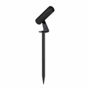 Faretto LED da Giardino con Picchetto 2W 24V, Nero, 3000K, IP65 Orientabile, SKU 24006