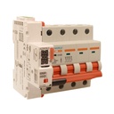 MCB Interruttore Magnetotermico Trifase Con Riarmo Automatico, 380V Curva C 4P 5M 10000A AC 400V PB8H, 3 Tentativi (10s/60s/300s), Corrente Disponibili 10A 16A 20A 25A 32A 40A 50A 63A 