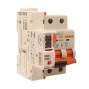 MCB Interruttore Magnetotermico Con Riarmo Automatico, Curva D 2P 3M 10000A D20A AC 400V PB8H, 3 Tentativi (10s/60s/300s)