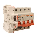 MCB Interruttore Magnetotermico Trifase Con Riarmo Automatico, Curva D 4P 5M 10000A D40A AC 400V PB8H, 3 Tentativi (10s/60s/300s)