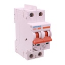 A2ZWORLD Interruttore Magnetotermico DC Senza Polarità 500V Curva C 2P 2M 10000A IP20 P8BZ, Corrente Disponibili 16A 20A 25A 32A 40A 63A