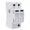 A2ZWORLD SPD Scaricatore di Sovratensione DC 1000V T2 Tipo 2 2P 2M 40kA 3.5kV IP20 per Fotovoltaico GSP9