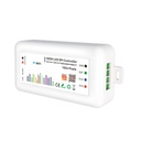 Centralina Controller SPI WS2815 WS2811, 5 In 1 WIFI, RF 2.4G TUYA, Smart Life, Max 15A Tot. (6A/CH) DC5-24V 360W, per Striscia Led Dinamica Magic Colore Mono Colore, CCT, RGB, RGBW, RGBCCT