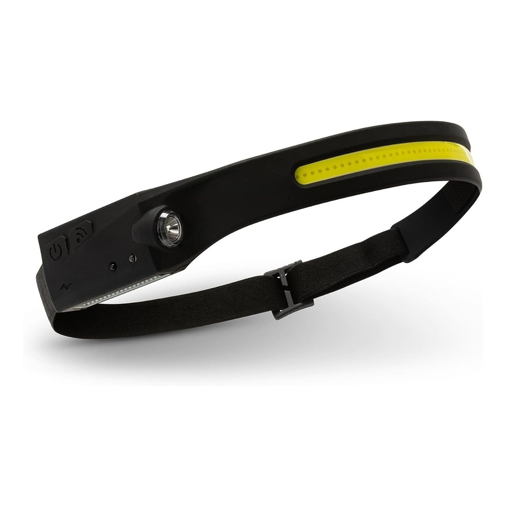 Lampada Frontale LED Ricaricabile con Sensore di Movimento