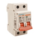MCB Interruttore Magnetotermico Automatico Curva B 2P 2M 6000A AC 400V IP20 SB6L, Corrente Disponibili 6A 10A 16A 20A 25A 32A 40A 50A 63A 