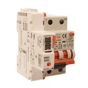 A2ZWORLD RCBO Interruttore Magnetotermico Differenziale Con Riarmo Automatico, Tipo A - SI Curva B 2P Veri 3M 6000A 30mA, AC 230V IP20 PL8M2, 3 Tentativi (10s/60s/300s), Corrente Disponibili 6A 10A 16A 20A 25A 32A 40A