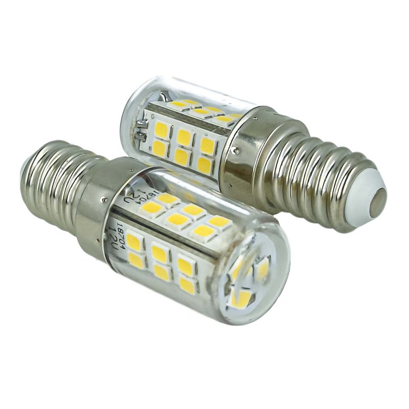 2 Pezzi Lampade Led E14 DC 12V 24V 4W 27 Smd 2835, Disponibili 3000K 4000K 6000K