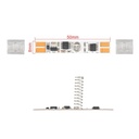 A2ZWORLD Interruttore Dimmer Touch per Strip LED 12/24V 3A senza Saldatura, Flessibile con Memoria e Led Blu, Larghezze Disponibili 8mm, 10mm, 12mm