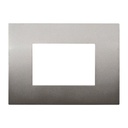 Placca Plastica ETTROIT Serie Venus 3 Posti/Moduli 503 Compatibile Con Vimar Arke, 14 Colori Disponibili