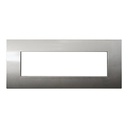 Placca Plastica ETTROIT Serie Venus 7 Posti/Moduli 507 Compatibile Con Vimar Arke, 14 Colori Disponibili