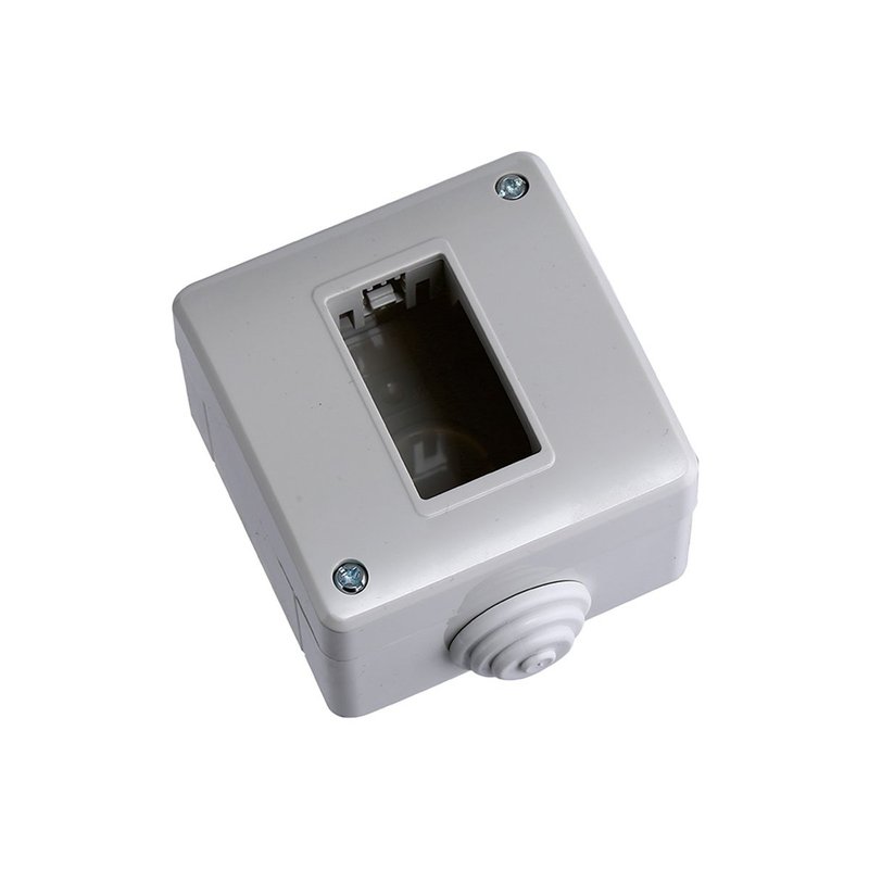 Custodia IP40 Scatola Porta Frutti Da Esterno Bianco Compatibile Con Bticino Matix