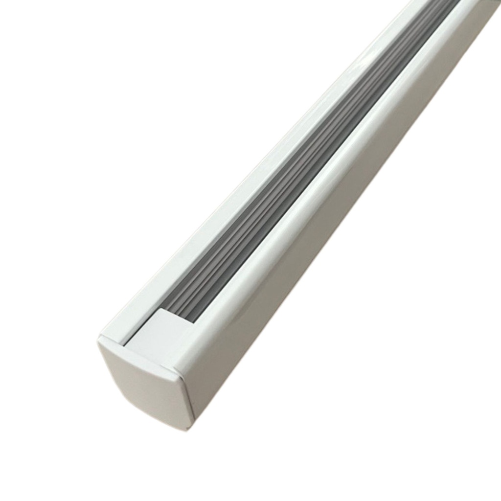 Sistema Illuminazione Binario Trifase Bianco, Binario Connettori Giunti Accessori