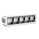 Faretto LED Rettangolare da Incasso 20W Samsung UGR<19, 1600 lm, Fascio 38°