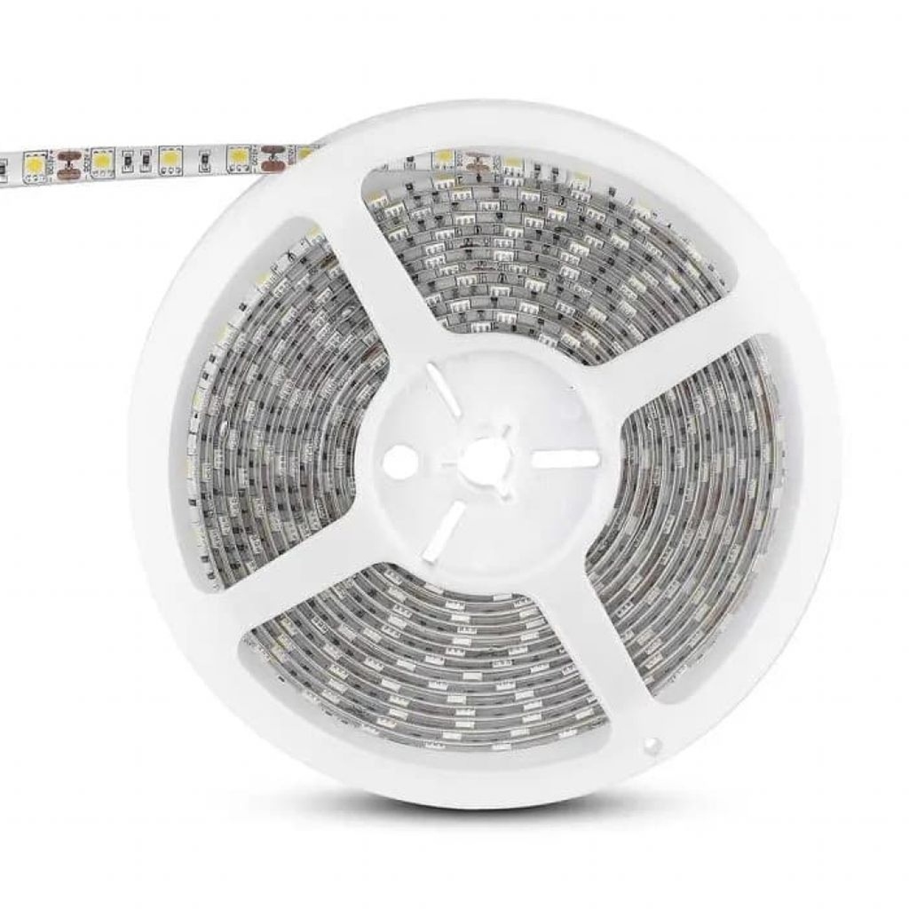 Striscia LED SMD 5050 12V, 11W/m 300 LED, bobina 5m IP20