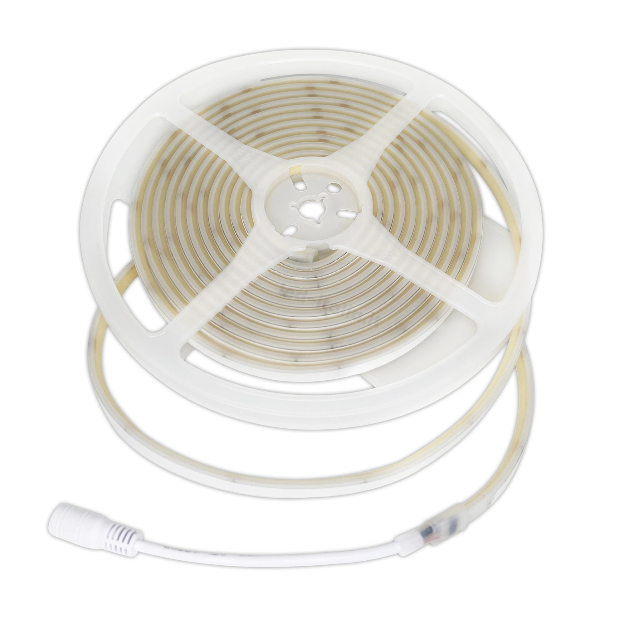 Striscia LED 24V 10W/m Impermeabile IP67, 5m, 840LM/M Larghezza 10mm Taglio 50mm, Disponibili 3000K 4000K 6400K
