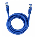 Cavo Ethernet Cat7 RJ45 8P8C, Patch Cord Rete LAN, Disponibile in Lunghezza 1.8M, 3M, 5M