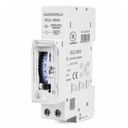 Orologio Interruttore Orario Giornaliero Meccanico su Guida DIN, Timer Switch 24 Ore, Riserva di Carica 100 Ore, 16A, 85-250V AC, 96 Pin, Programmazione Minima 15 Minuti