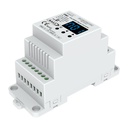 Convertitore Segnale DALI DMX512 Bidirezionale, Gateway da Guida DIN, Display Digitale, 12V 24V 36V 48V, DALI-2
