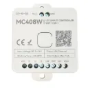 Led Dimmer Push RF 2.4G, RGBCCT SPI 12 In 1, App TUYA, Smart Life Max 12A DC12V 24V, 56X56X20mm