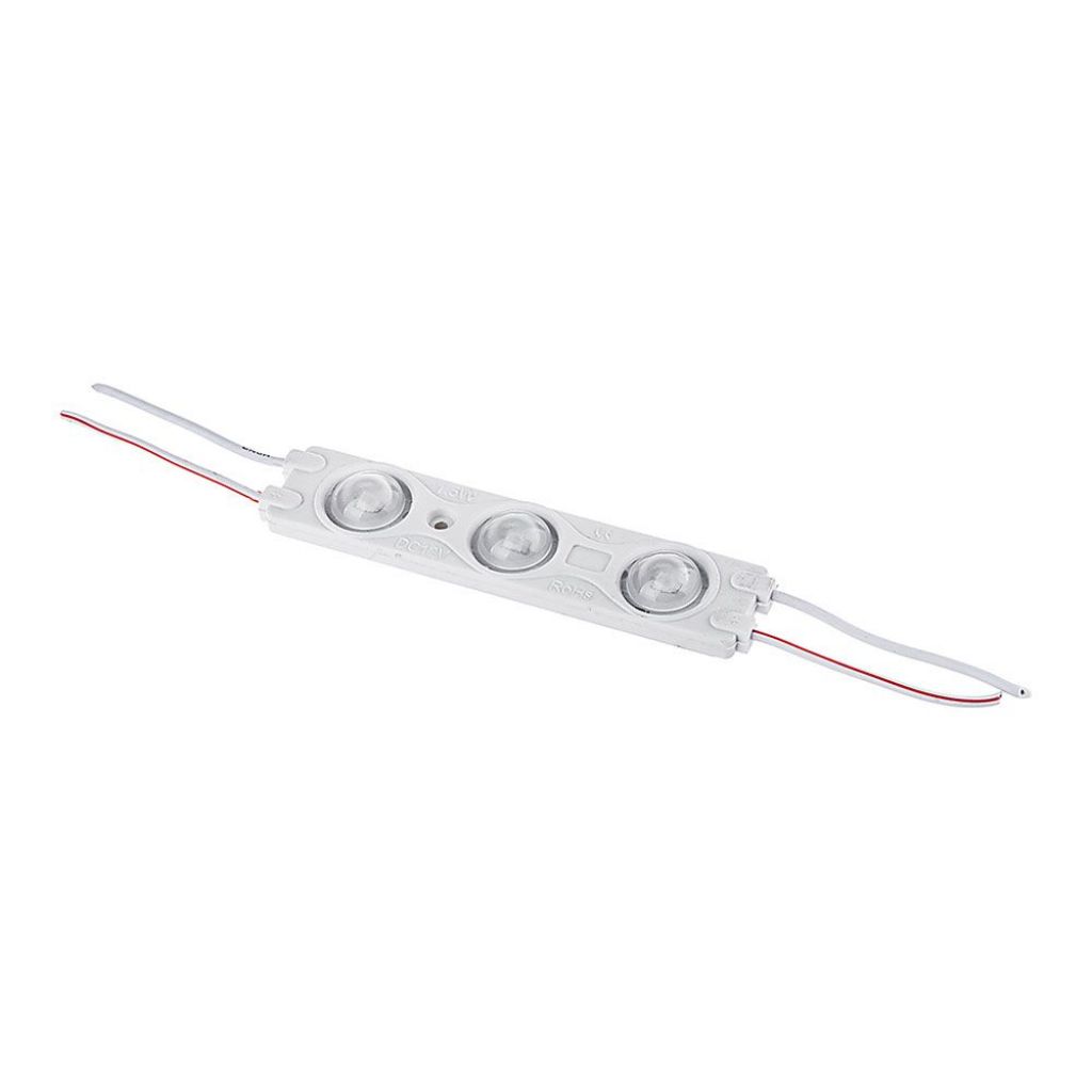 Modulo LED SMD 2835 12V 1,5W 3 LED IP67 120°, Disponibili Blu, Rosso, Verde, 3000K, 6400K