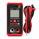 Multimetro Digitale Smart HT123, Tester NCV CAT II 600V con Display LCD, 2 Pile AAA Incluso
