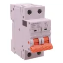 MCB Interruttore Magnetotermico Automatico Curva C 2P 2M 10000A AC 400V IP20 GYM9H, Accoppiabile Con Bobina di Sgancio GA01231 GA01232, Disponibili 25A 32A 40A 63A
