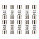 10 Pezzi Fusibili DC 1000V D10X38mm Per Fotovoltaico IP20 IEC60269, Disponibili 15A 20A 25A 30A