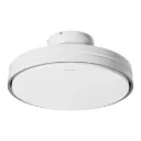 Plafoniera Led 30W Con Ventilatore 30W Telecomando CCT 6 Velocità Timer Memoria Senza Pale Motore DC Silenzioso