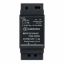 Alimentatore Trasformatore Da Guida Barra DIN 30W, 2 Moduli, Serie HDR-30, Disponibili DC 12V 24V