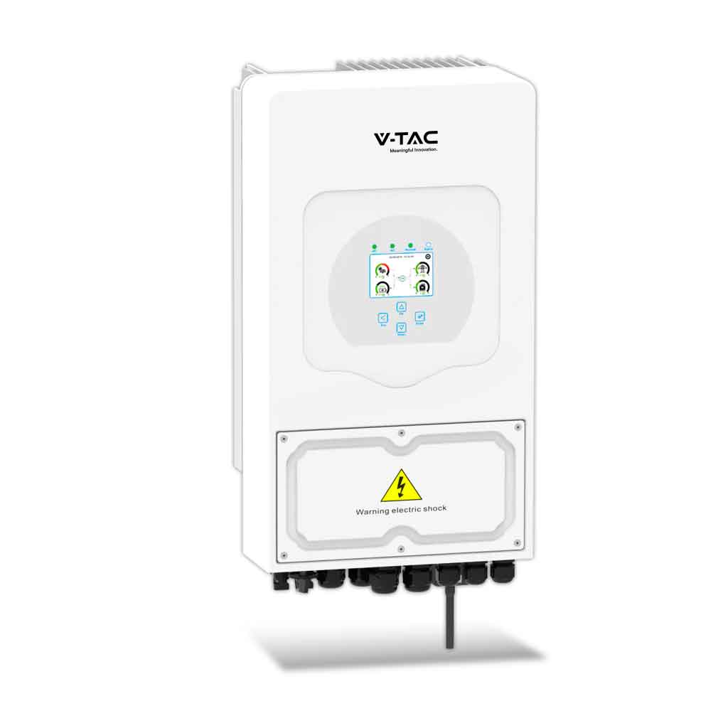 [FV11542] Inverter ibrido trifase Deye 10 kW CEI 0-21, WiFi, Smart Meter, LCD touch IP65