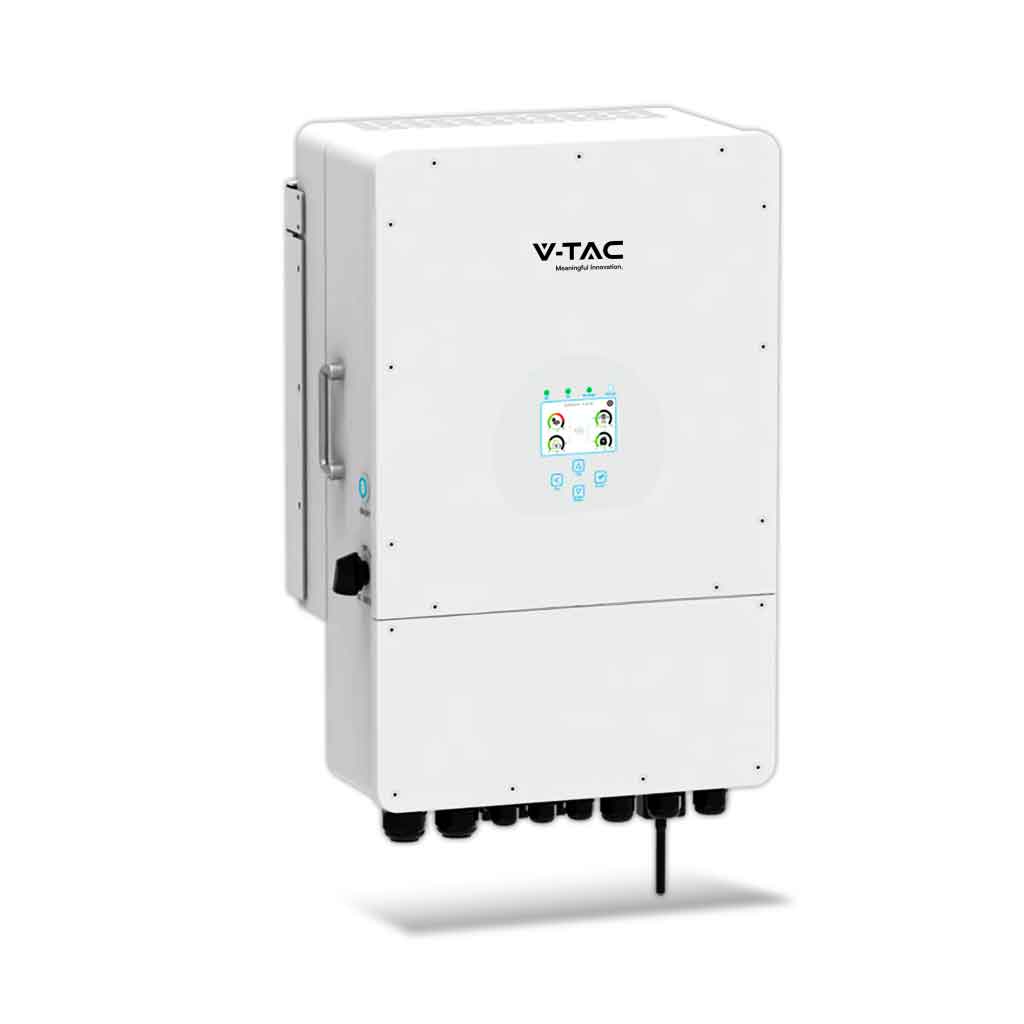 [FV11543] Inverter ibrido trifase Deye 12 kW CEI 0-21, WiFi, Smart Meter, LCD touch IP65