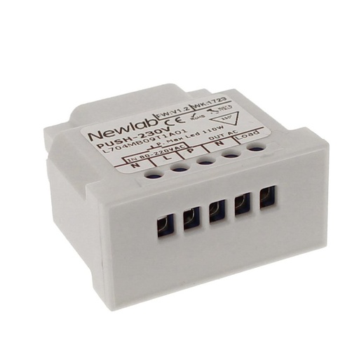 [NL-PUSH-230V] NEWLAB PUSH-230V Led Dimmer Taglio di Fase Con Ingresso Pulsante 110V 220V Max 230W