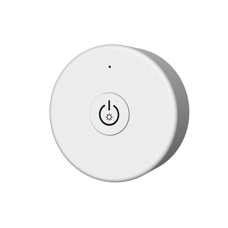 [SH1801W] Telecomando Mini Dimmer Portatile O Fisso RF 2.4GHz Rotondo Mono Canale Magnetico Compatibile Con Alimentatore Skydance