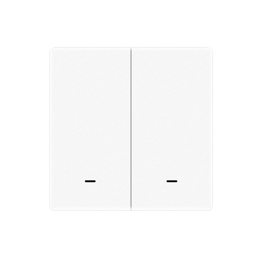 [SHZ3542] ZigBee Interruttore Wireless 2 Tasti Con 9 Scene Switch App Tuya Alimentazione Con Pile