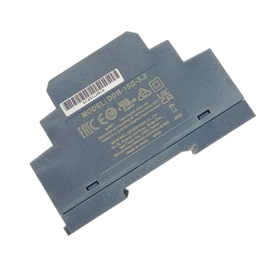 [MW-DDR-15G-3.3] MW MEAN WELL DDR-15G-3.3 Convertitore tipo DC-DC per Guida DIN Input 9-36V Output 3,3V 3,5A 15W