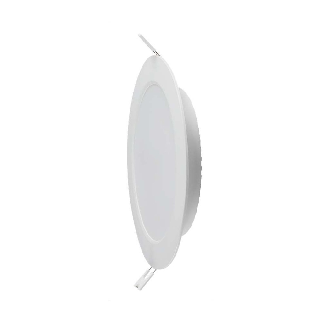 Mini pannello LED Rotondo da Incasso 12W, 1200 lm, Foro 150–155 mm