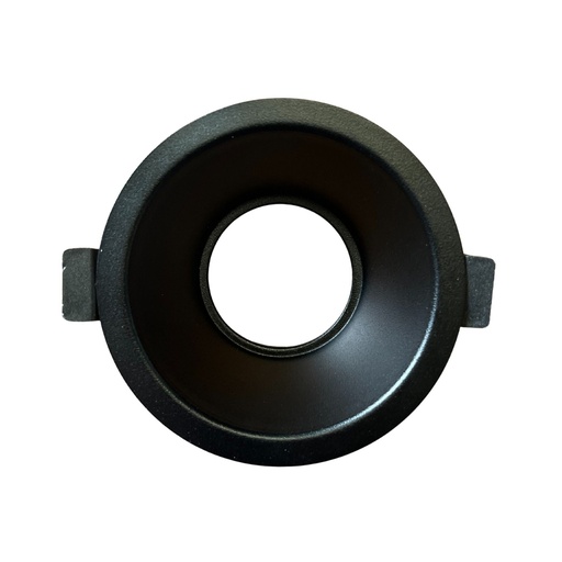 [CL0010B] Porta Faretto Da Incasso Nero, Per Led GU10 MR16 Rotondi, Foro 75mm, 96X60mm, Profondo Effetto Retroilluminato